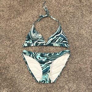 Teal Bikini Set
